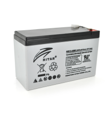 Акумуляторна батарея AGM RITAR HR1228W, Gray Case, 12V 7.0Ah ( 151 х 65 х 94 (100 ) 2.17kg Q10420