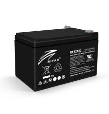 Акумуляторна батарея AGM RITAR RT12120B, Black Case, 12V 12.0Ah (151х98х 95 (101) ) Q4