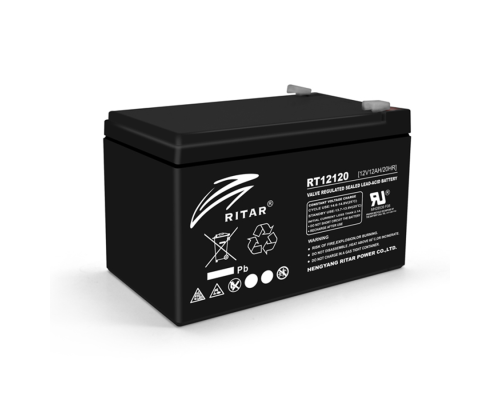 Акумуляторна батарея AGM RITAR RT12120B, Black Case, 12V 12.0Ah (151х98х 95 (101) ) Q4 Акумуляторна батарея AGM RITAR RT12120B, Black Case, 12V 12.0Ah (151х98х 95 (101) ) Q4