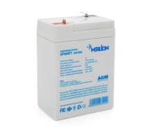 Акумуляторна батарея MERLION AGM GP660F1 6V 6Ah (70 x 47 x 100 (105)) Q20