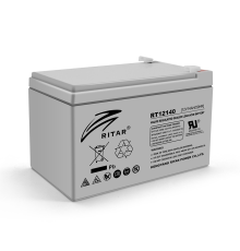 Акумуляторна батарея AGM RITAR RT12140H, Gray Case, 12V 14.0Ah ( 151 x 98 x 95 (101) ) Q4