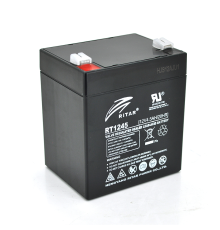 Акумуляторна батарея AGM RITAR RT1245B, Black Case, 12V 4.5Ah ( 90 х 70 х 101 (107) ) Q10