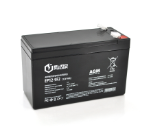 Акумуляторна батарея EUROPOWER AGM EP12-9F2 12 V 9Ah ( 150 x 65 x 95 (100) ) Black Q10