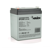 Акумуляторна батарея MERLION AGM GP1250F1, 12V 5Ah ( 90 х 70 х 101 (106) ) White/Black Q10