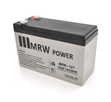 Акумуляторна батарея Mervesan MRV-12/7 12 V 7Ah ( 150 x 65 x 95 (100) ) Gray Q8