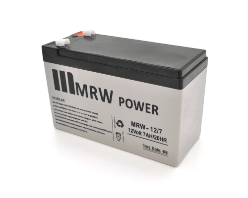 Акумуляторна батарея Mervesan MRV-12/7 12 V 7Ah ( 150 x 65 x 95 (100) ) Gray Q8