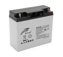 Акумуляторна батарея AGM RITAR RT12180GL5, Gray Case, 12V 18.0Ah (181х77х167 ) Q4