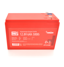 Літій-залізо-фосфатний акумулятор Merlion LiFePO4 12.8V 6AH (4S1P/BMS-10A), (151x65x97) for UPS,до 5000 циклов, Q12