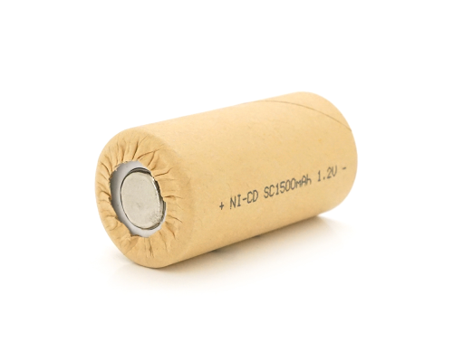 Акумуляторна батарея для шуруповерта YT-1500, Ni-Cd SC1500mAh, 1.2V, 10C, 23x43 mm