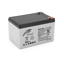 Акумуляторна батарея AGM RITAR RT12100, Gray Case, 12V 10.0Ah ( 151 х 65 х 111 (117 ) ) Q10