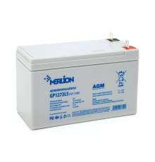 Акумуляторна батарея MERLION AGM GP1272L5 12 V 7,2 Ah (СПЕЦ КЛЕМА)( 150 x 65 x 95 (100) ) White Q10