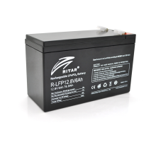 Аккумуляторная батарея Ritar LiFePO4 12,8V 6Ah (76,8Wh) BMS3A@4S ( 150 x 65 x 95 (100) Q10