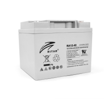 Акумуляторна батарея AGM RITAR RA12-40, Gray Case, 12V 40.0Ah ( 198 x166 x 169 ) Q1