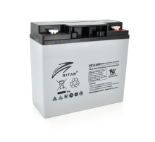 Акумуляторна батарея AGM RITAR HR1288W, Gray Case, 12V 22.0Ah ( 181 х 77 х 167 (167 ) 6.50kg Q4
