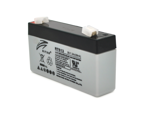 Акумуляторна батарея AGM RITAR RT613, Gray Case, 6V 1.3Ah ( 97х24х 52 (58) ) Q20 Акумуляторна батарея AGM RITAR RT613, Gray Case, 6V 1.3Ah ( 97х24х 52 (58) ) Q20