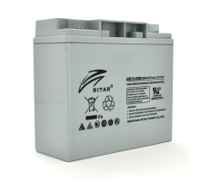 Акумуляторна батарея AGM RITAR HR12-60W, Gray Case, 12V 17.0Ah ( 181 х 77 х 167 (167 ) 4.80 kg Q4
