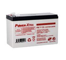 Акумуляторна батарея AGM Power-Xtra PX7-12(28W), Gray Case, 12V 7.0Ah ( 151 х 65 х 94 (100) ) Q5