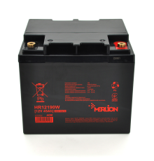 Акумуляторна батарея MERLION HR12190W, 12V 45Ah ( 196 х 165 х 173 (173) )