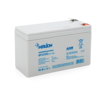 Акумуляторна батарея MERLION AGM GP1272F2B 12 V 7,2 Ah ( 150 x 65 x 95 (100) ) White Q10