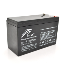 Акумуляторна батарея Ritar LiFePO4 12,8V 9Ah (115,2Wh) BMS4.5A@4S (150 x 65 x 95 (100), 0,98kg Q10
