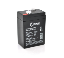 Акумуляторна батарея EUROPOWER AGM EP6-4.5F1 6 V 4.5 Ah ( 70 x 47 x 100 (105) ) Black Q20