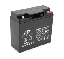 Акумуляторна батарея AGM RITAR HR12-60W, Black Case, 12V 17.0Ah ( 181 х 77 х 167 (167 ) 4.80 kg Q4