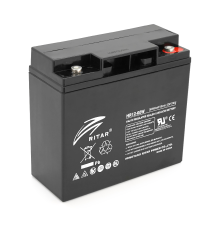 Акумуляторна батарея AGM RITAR HR12-60W, Black Case, 12V 17.0Ah ( 181 х 77 х 167 (167 ) 4.80 kg Q4
