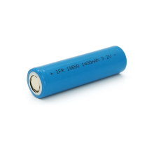 Літій-залізо-фосфатний акумулятор LiFePO4 IFR18650 1400mah, 3.2v, Blue