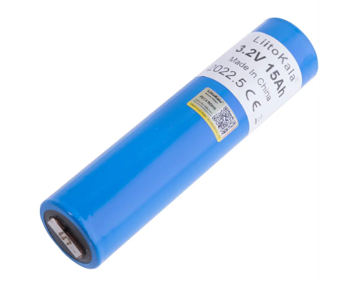 Літій-залізо-фосфатний аккумулятор LiFePO4 LiitoKala-33140, 15Ah, 3.2V, Blue Літій-залізо-фосфатний аккумулятор LiFePO4 LiitoKala-33140, 15Ah, 3.2V, Blue