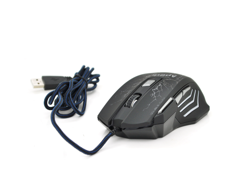 Миша дротова Apedra A7, 7 кнопок, 800/1200/2400/3200 DPI, Led Lighting, 1,3 м, Win7 / 8/10 Mac OS, Black, COLOR BOX Миша дротова Apedra A7, 7 кнопок, 800/1200/2400/3200 DPI, Led Lighting, 1,3 м, Win7 / 8/10 Mac OS, Black, COLOR BOX