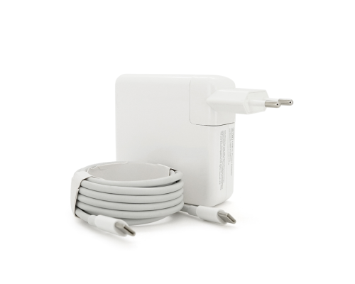 Блок живлення MERLION для ноутбука Apple MacBook USB-C 20.3V 4.3A (87 Вт)