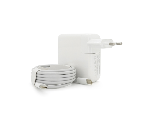 Блок живлення MERLION для ноутбука Apple MacBook USB-C 20.3V 3.3A (67 Вт) Блок живлення MERLION для ноутбука Apple MacBook USB-C 20.3V 3.3A (67 Вт)