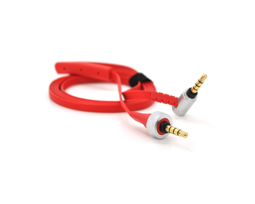 Кабель AUX Sony Audio DC3.5 тато-тато 1.0м, CCA Stereo Jack, (плоский) Red cable, OEM Кабель AUX Sony Audio DC3.5 тато-тато 1.0м, CCA Stereo Jack, (плоский) Red cable, OEM