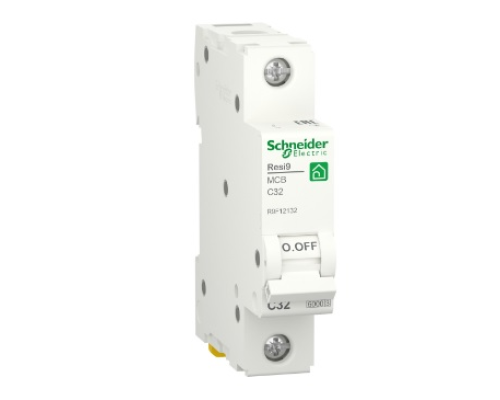 Автоматичний вимикач Schneider RESI9 32А, 1P, крива, 6кА