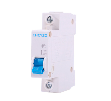Автоматичний вимикач CHCYZO DZ47-63DC-B200, 1P, 200A, 12-125V