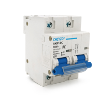 Автоматичний вимикач CHNT DZ47-63DC, 80A, 2P, B80, 12-125V