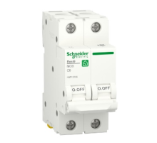 Автоматичний вимикач Schneider RESI9 6А, 2P, крива С, 6кА