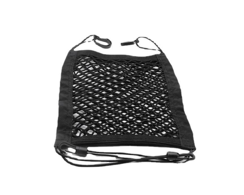 Сітка кишеня між сидіннями, 30x25см, тришарова, 4 резинки, Black