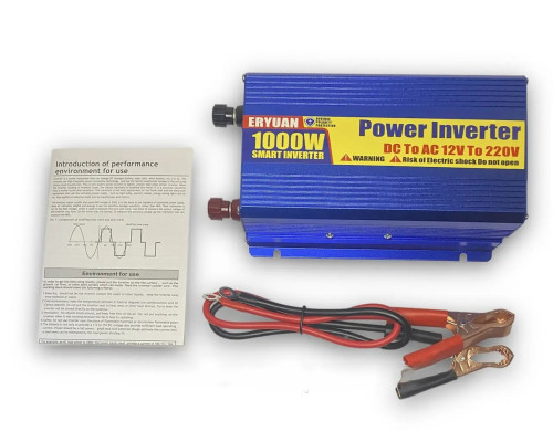 Преобразователь напряжения с 12V на 220V (1000W) Преобразователь напряжения с 12V на 220V (1000W)
