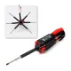 Отвертка универсальная с фонариком 8 в 1 Screwdrivers