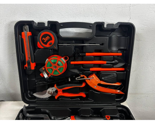 Набор садовых инструментов в кейсе 14 в 1 Gardening Set ART Универсальный садовый набор Набор садовых инструментов в кейсе 14 в 1 Gardening Set ART Универсальный садовый набор