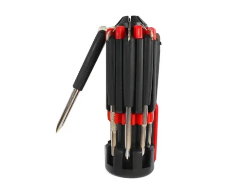 Отвертка универсальная с фонариком 8 в 1 Screwdrivers Отвертка универсальная с фонариком 8 в 1 Screwdrivers