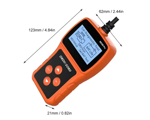 Сканер MS309PRO OBD2, діагностичний інструмент, тестер акумулятора, зчитувач кодів несправностей