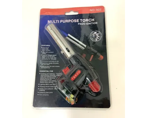 Автоматическая газовая горелка Multi Purpose Torch NO 922 Автоматическая газовая горелка Multi Purpose Torch NO 922