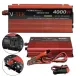 Перетворювач напруги інвертор з дисплеєм V-TEK 4000W 12-220 V Автомобільний перетворювач