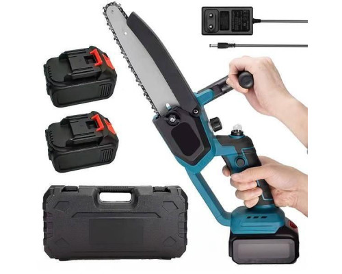 Акумуляторна мінімізова Electric chain saw 8 дюймів + 2 акумулятори 48V Мініпила садова Акумуляторна мінімізова Electric chain saw 8 дюймів + 2 акумулятори 48V Мініпила садова