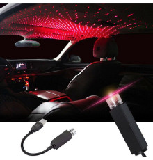 Зіркове небо в автомобіль Mini USB STAR, проєктор зоряного неба USB