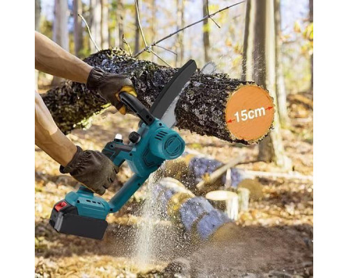 Акумуляторна мінімізова Electric chain saw 8 дюймів + 2 акумулятори 48V Мініпила садова Акумуляторна мінімізова Electric chain saw 8 дюймів + 2 акумулятори 48V Мініпила садова