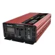 Перетворювач напруги інвертор з дисплеєм V-TEK 4000W 12-220 V Автомобільний перетворювач