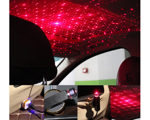 Зіркове небо в автомобіль Mini USB STAR, проєктор зоряного неба USB Зіркове небо в автомобіль Mini USB STAR, проєктор зоряного неба USB